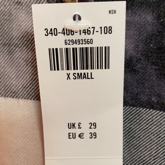 Black and white checkered flannel - Picture 3 of 3